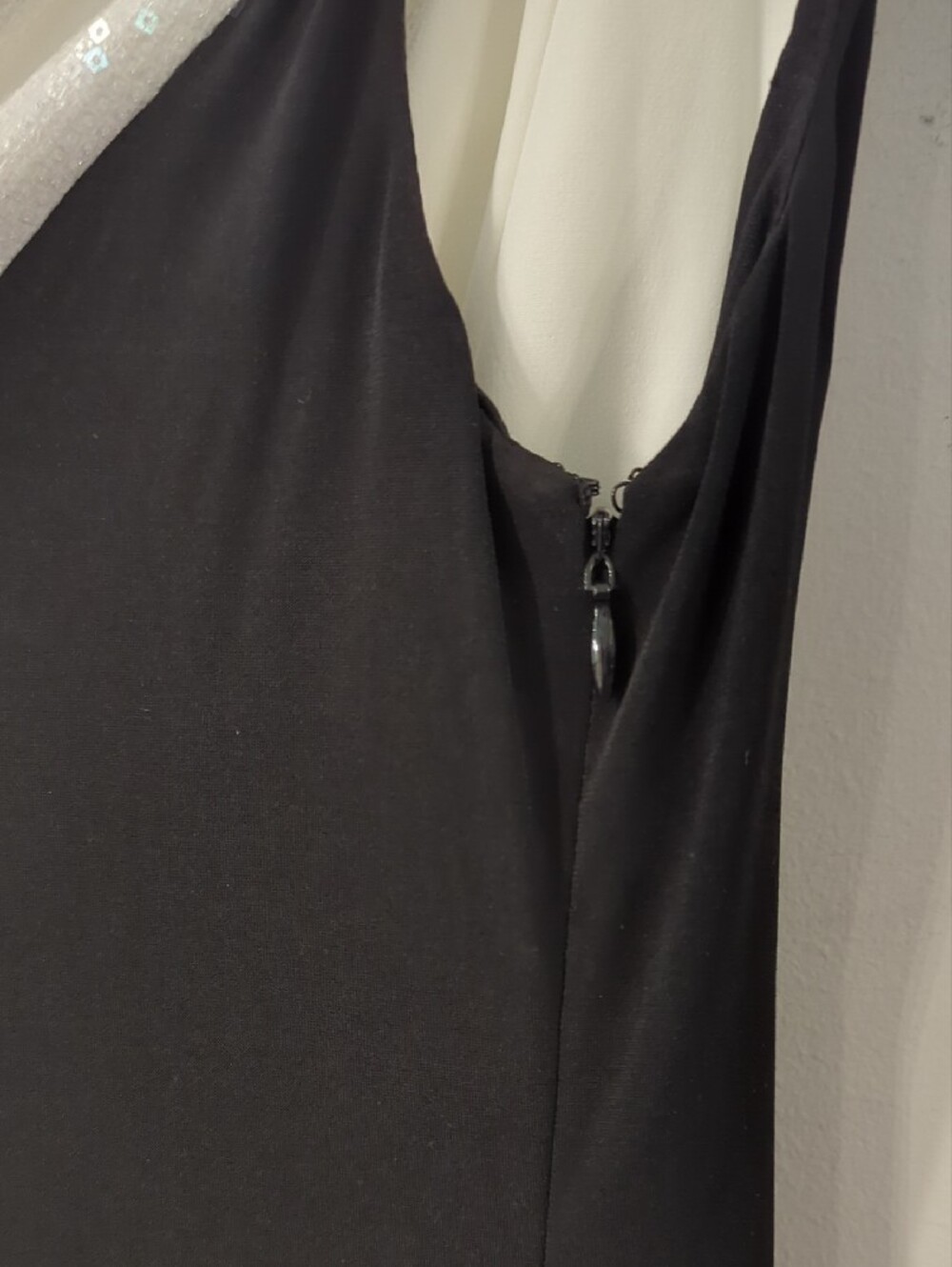 Calvin Klein Dress Black size 10 Sequins‎ Full Length Formal image 5